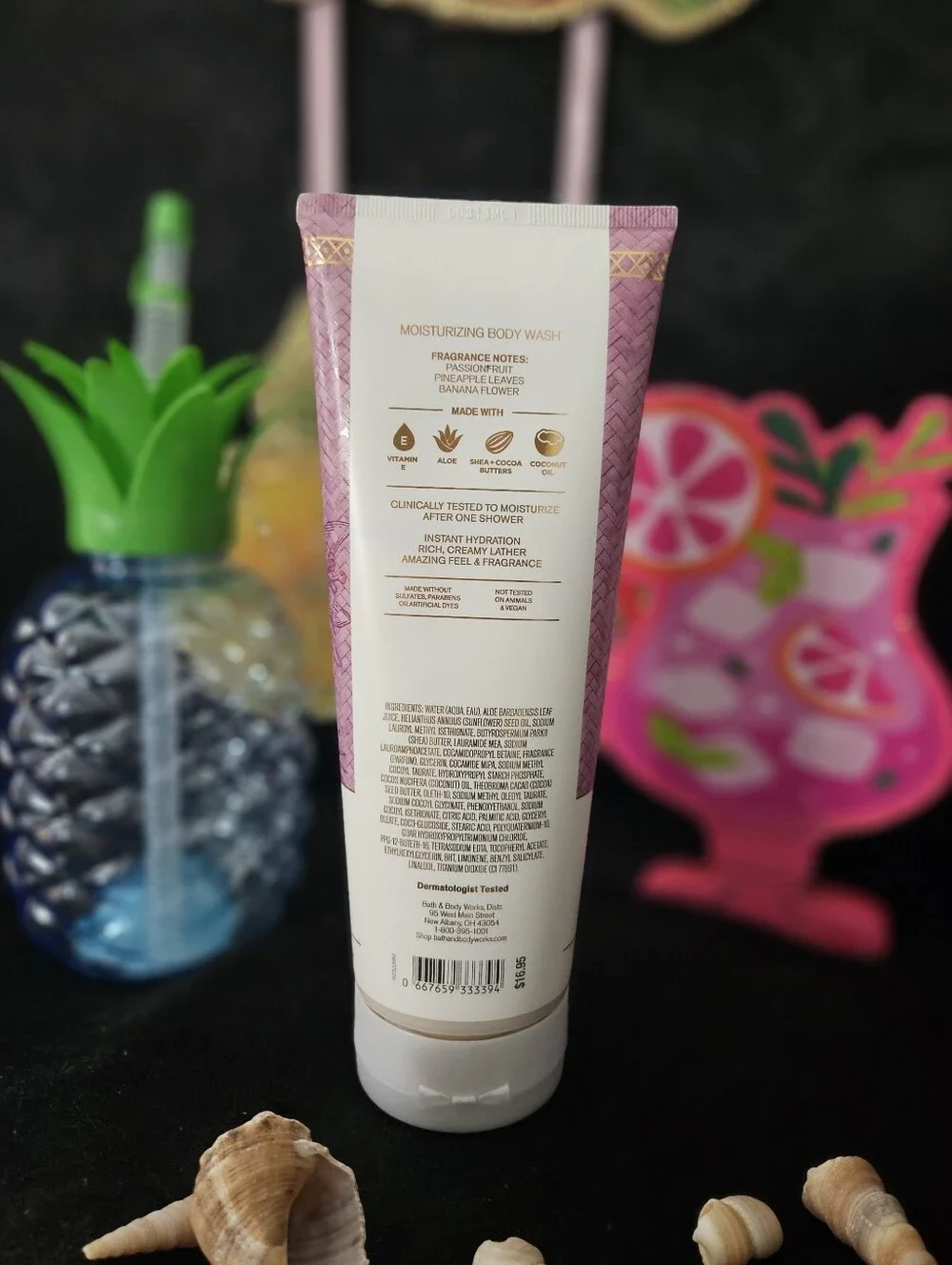 NWT Bath & Body Works Bahamas Bodycare Duo - Pink, Gold